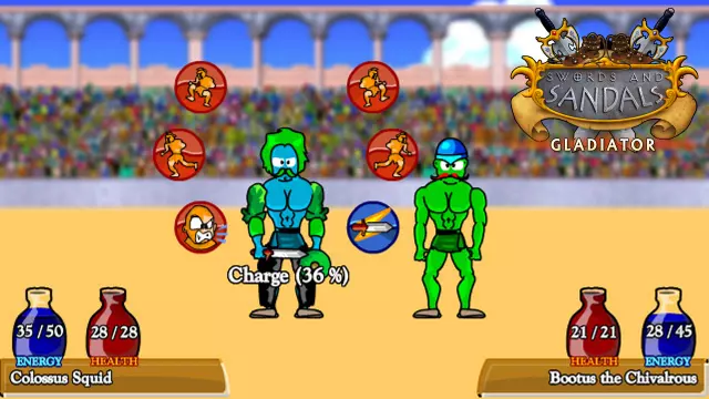Скриншот 2 из Swords and Sandals Classic Collection — сравните цены на игру в Steam