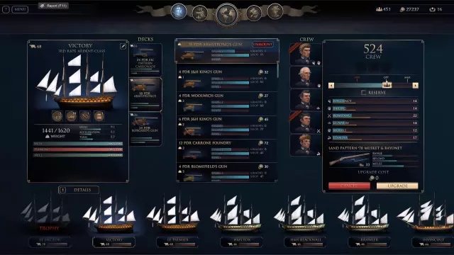 Ultimate Admiral: Age of Sail — скриншот 6 из игры