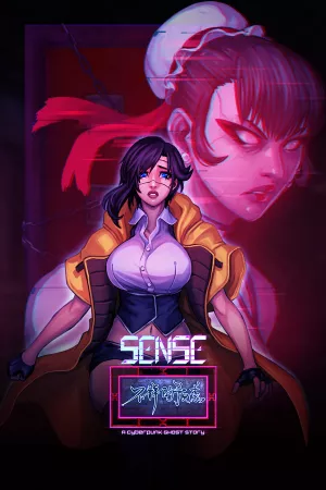 Sense - 不祥的预感: A Cyberpunk Ghost Story — обложка игры для ПК