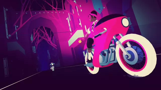 Sayonara Wild Hearts — скриншот 1 из игры