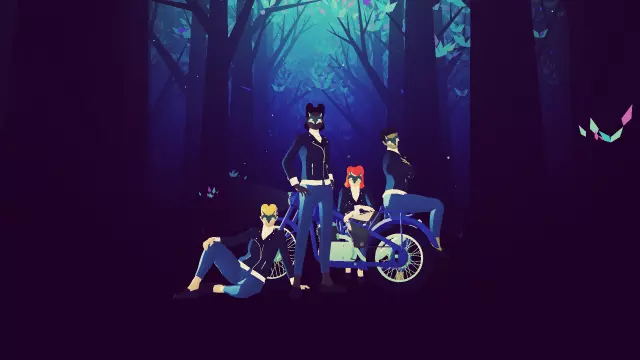 Sayonara Wild Hearts — скриншот 4 из игры