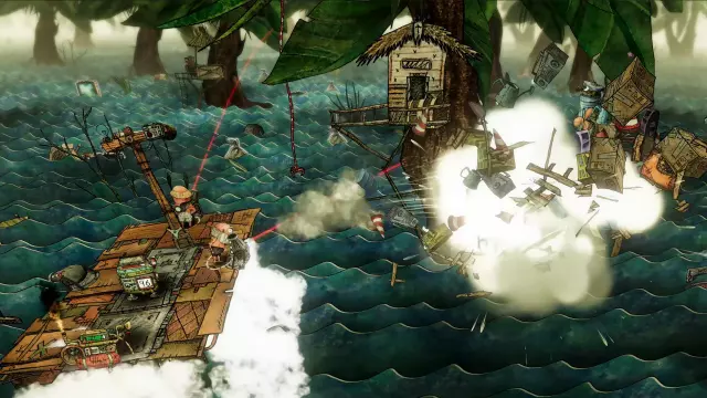 Trash Sailors: Co-Op Trash Raft Simulator — скриншот 2 из игры