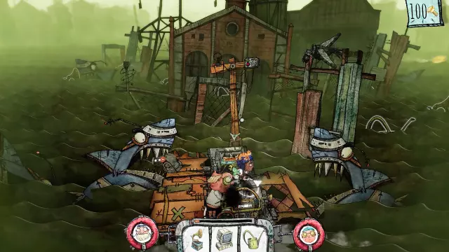 Trash Sailors: Co-Op Trash Raft Simulator — скриншот 3 из игры