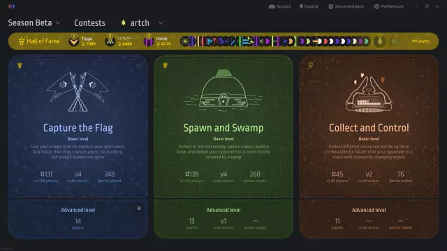 Screeps: Arena — скриншот 1 из игры