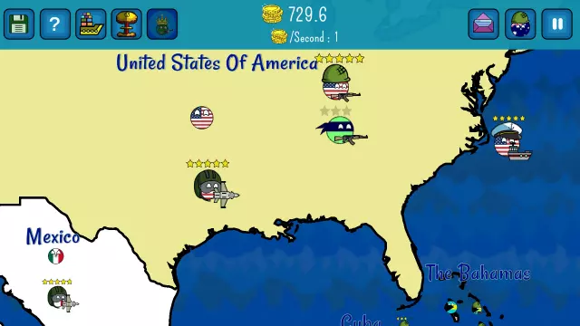 Dictators:No Peace Countryballs — скриншот 5 из игры