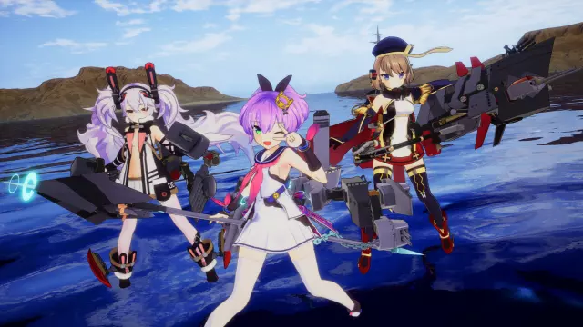 Azur Lane Crosswave — скриншот 1 из игры