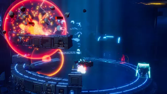 Orbital Bullet – The 360° Rogue-lite — скриншот 2 из игры