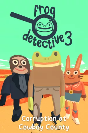 Frog Detective 3: Corruption at Cowboy County — купить ключ Steam дешевле, обложка игры