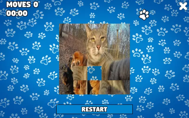 CatDog Puzzle — скриншот 2 из игры