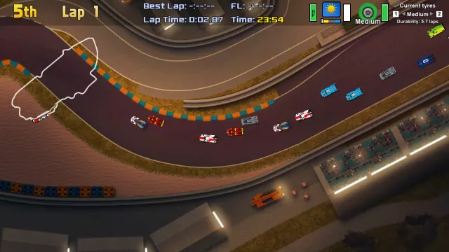 Ultimate Racing 2D 2 — скриншот 2 из игры