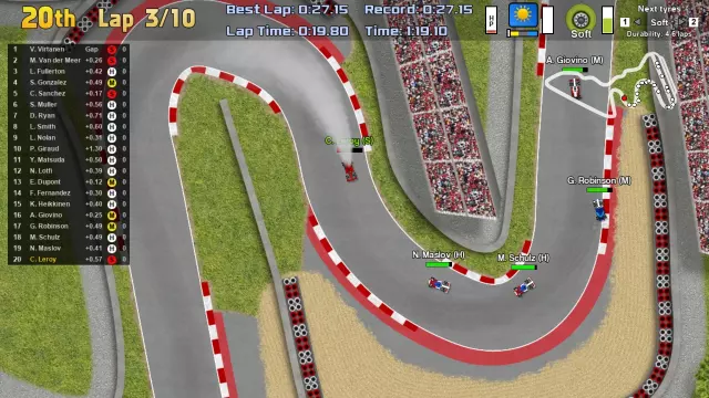Ultimate Racing 2D 2 — скриншот 3 из игры