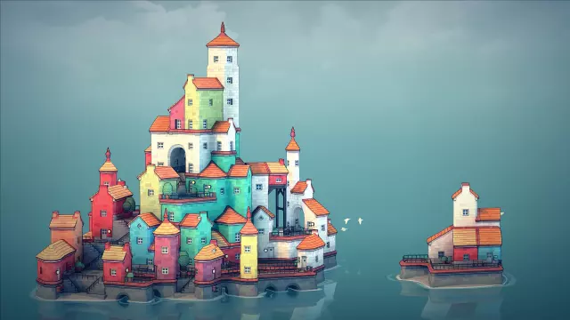 Townscaper — скриншот 1 из игры