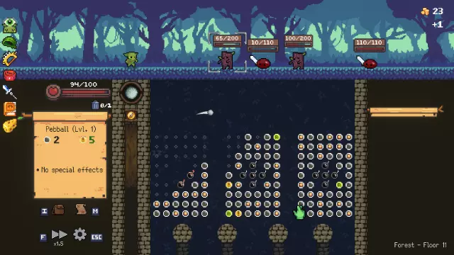 Peglin — скриншот 1 из игры
