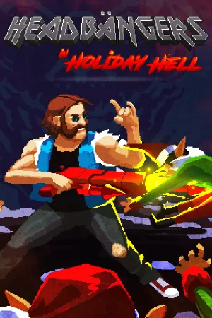 Headbangers in Holiday Hell — купить ключ Steam дешевле, обложка игры