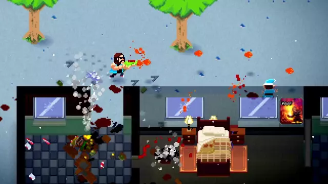 Headbangers in Holiday Hell — скриншот 1 из игры