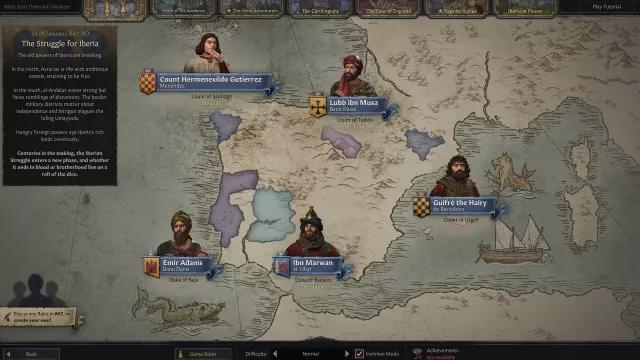 Crusader Kings III: Fate of Iberia — скриншот 1 из игры