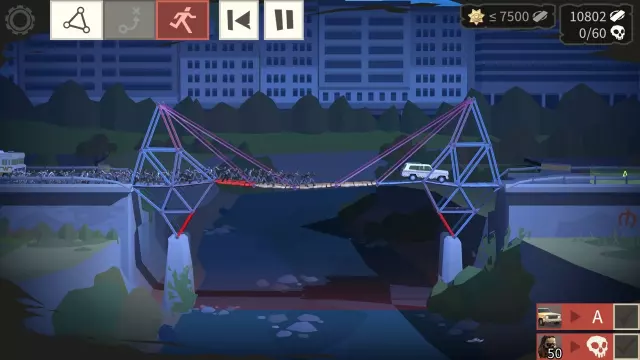 Bridge Constructor: The Walking Dead — скриншот 1 из игры