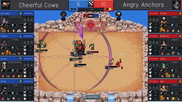 Teamfight Manager — скриншот 3 из игры