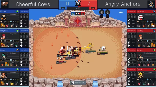 Teamfight Manager — скриншот 4 из игры