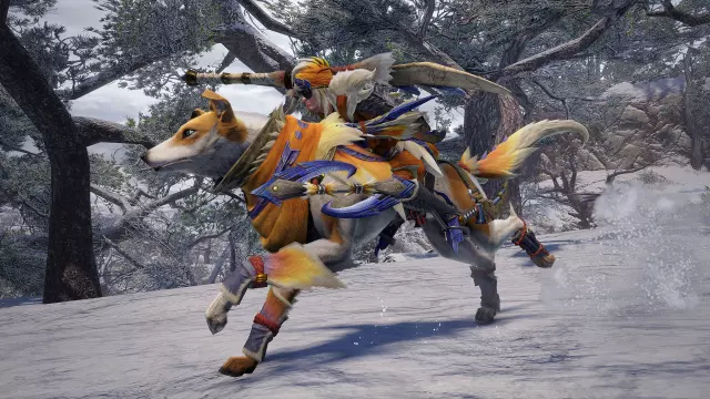 MONSTER HUNTER RISE — скриншот 4 из игры