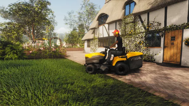 Lawn Mowing Simulator — скриншот 3 из игры