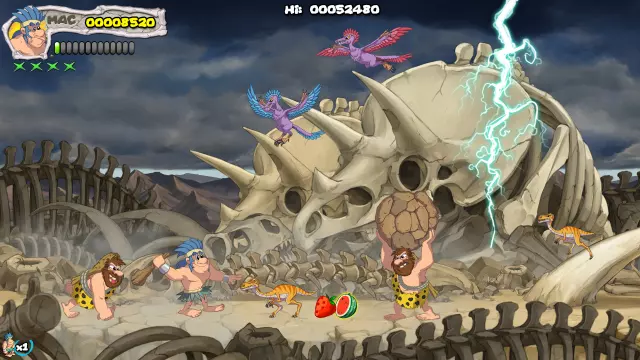 New Joe & Mac - Caveman Ninja — скриншот 3 из игры