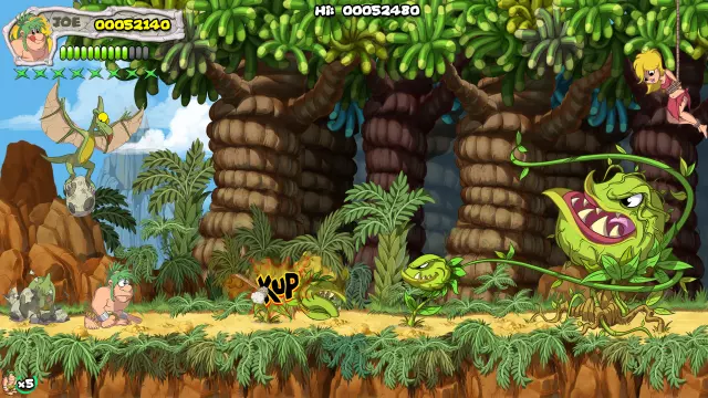 New Joe & Mac - Caveman Ninja — скриншот 4 из игры