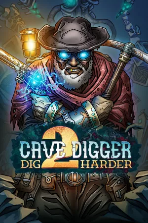 Cave Digger 2 Dig Harder — купить ключ Steam дешевле, обложка игры
