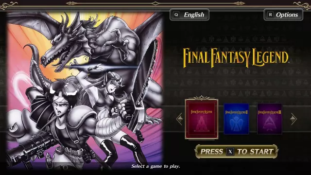 COLLECTION of SaGa FINAL FANTASY LEGEND — скриншот 1 из игры