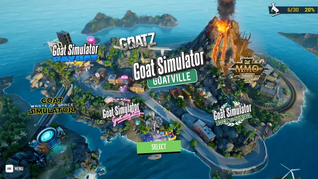 Goat Simulator: Remastered — скриншот 2 из игры