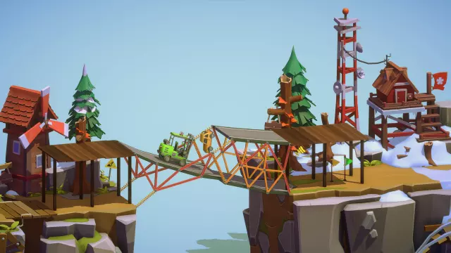 Poly Bridge 3 — скриншот 3 из игры