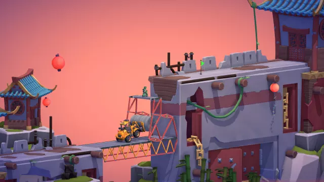 Poly Bridge 3 — скриншот 6 из игры