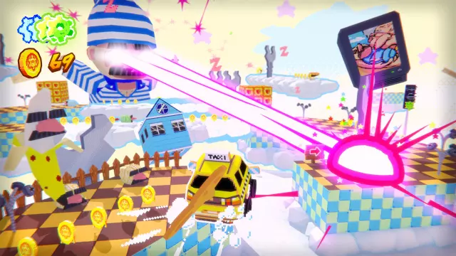 Yellow Taxi Goes Vroom — скриншот 1 из игры