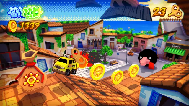 Yellow Taxi Goes Vroom — скриншот 3 из игры