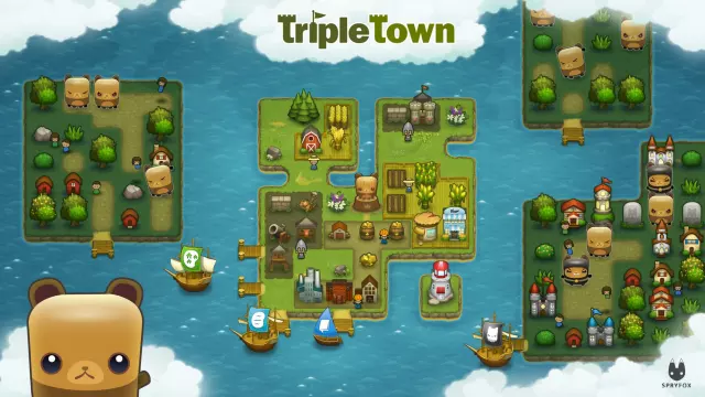 Скриншот 1 из Triple Town — сравните цены на игру в Steam