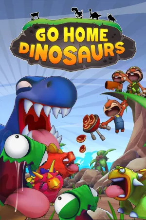 Сравнить цены на Go Home Dinosaurs! в Steam — обложка игры