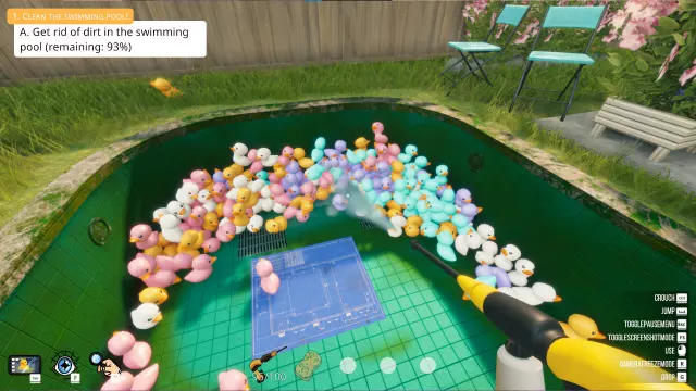 Pool Cleaning Simulator — скриншот 1 из игры