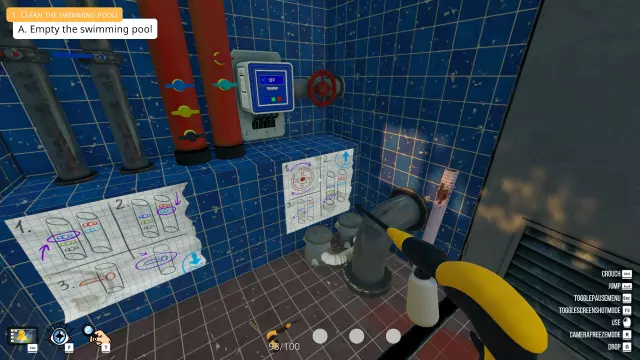 Pool Cleaning Simulator — скриншот 5 из игры