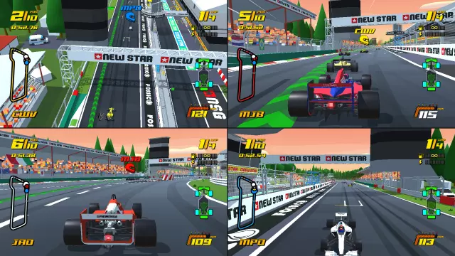 New Star GP — скриншот 3 из игры