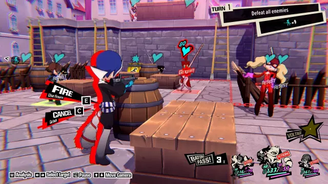 Persona 5 Tactica — скриншот 2 из игры