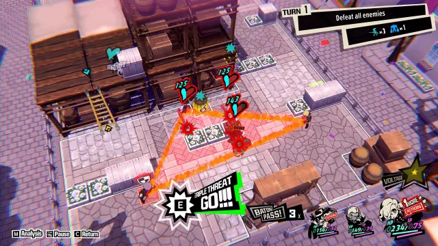 Persona 5 Tactica — скриншот 6 из игры
