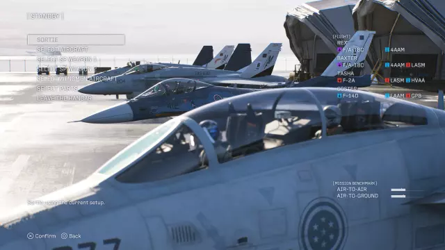 ACE COMBAT 8: WINGS OF THEVE — скриншот 1 из игры