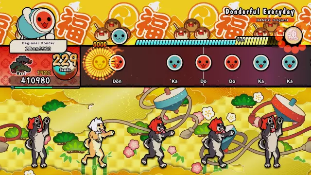 Taiko no Tatsujin: Rhythm Festival — скриншот 1 из игры