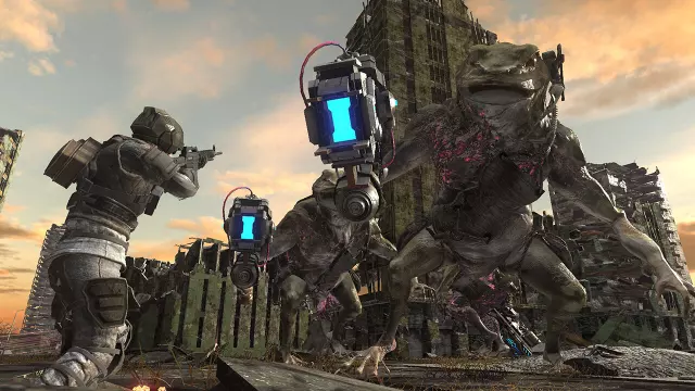 EARTH DEFENSE FORCE 6 — скриншот 1 из игры