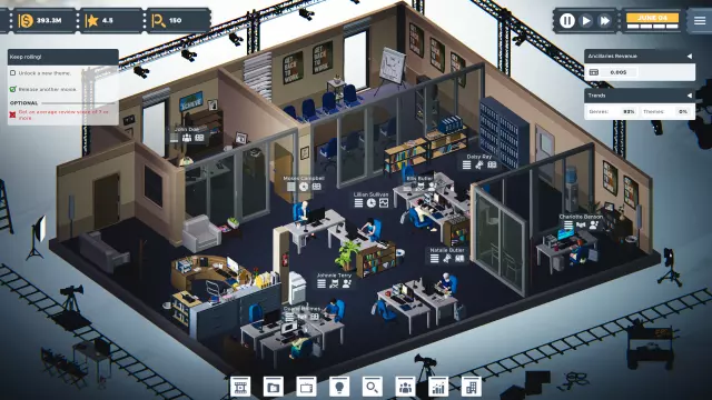 The Executive - Movie Industry Tycoon — скриншот 1 из игры