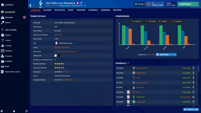 Pro Basketball Manager 2024 — скриншот 4 из игры