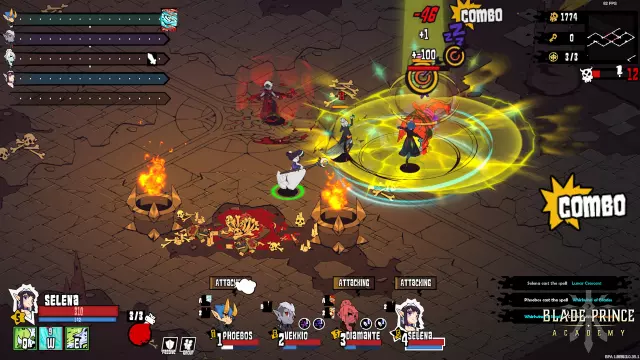 Blade Prince Academy — скриншот 1 из игры