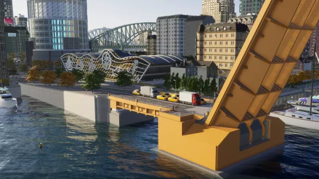Cities: Skylines II - Bridges & Ports — скриншот 1 из игры