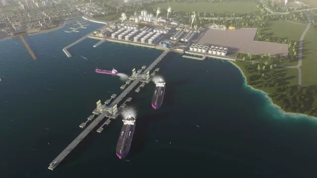 Cities: Skylines II - Bridges & Ports — скриншот 5 из игры