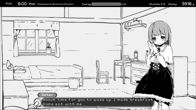 Скриншот 1 из Living With Sister: Monochrome Fantasy — сравните цены на игру в Steam